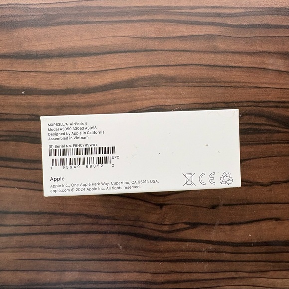 Unopened Apple Airpod Generation 4 - Picture 3 of 5